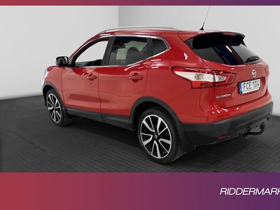 Nissan Qashqai 1.2 DIG-T 115hk Tekna Pano M-värm Drag 360°