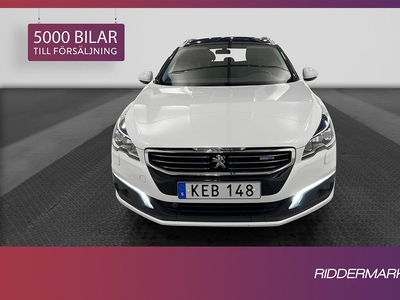 Peugeot 508 SW 1.6 120hk Allure Pano M/K-Värm Navi Välservaf