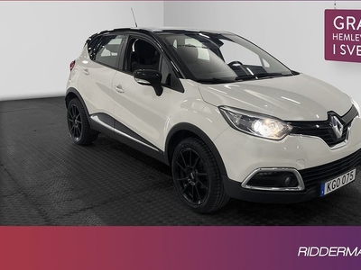 Renault Captur0.9 TCe Sensorer Navi Låg Skatt Välserv 2014, Halvkombi