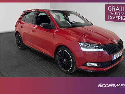 Skoda Fabia 1.0 TSI 110hk MONTE CARLO Pano P-sensor