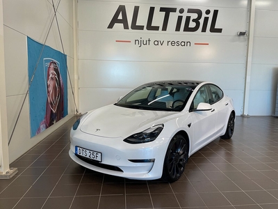 Tesla Model 3 AWD Performance 513hk/Panorama/Uppgraderad AP