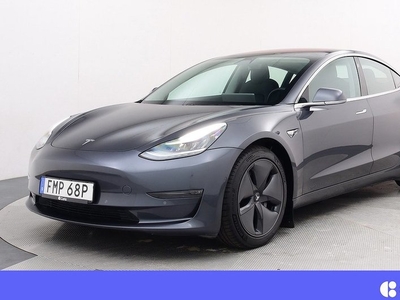 Tesla Model 3Long Range AWD Autopilot Pano V-Hjul 2019, Halvkombi