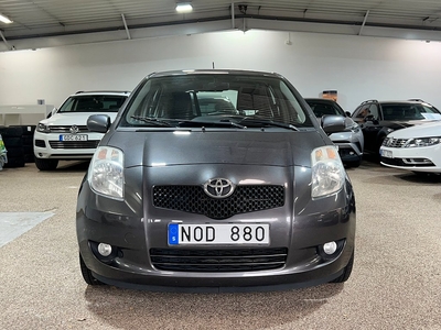 Toyota Yaris 5-dörrar 1.3 VVT-i Manuell, 87hk, 2007/Ny Bes