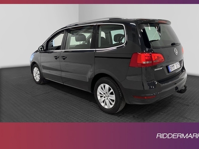 Volkswagen Sharan 2.0 TDI 140hk 7-Sits Bkamera Drag Nyservad