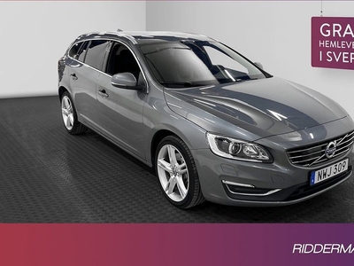 Volvo V60D4 AWD Summum Classic VOC Värmare Navi 2018, Kombi