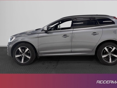 Volvo XC60D4 AWD R-Design VOC D-värm B-kamera BLIS Dragkrok 2017, SUV