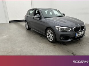 BMW 118i M Sport Sensorer Alcantara Rattvärme LED-Ramp 2017, Halvkombi