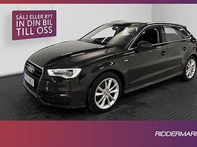 Audi A3 Quattro Sportback 1.6 TDI 110hk S-Line Välservad