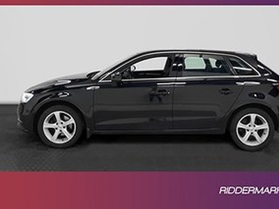 Audi A3 TFSI 122hk Sportback M-värm Nyservad Låg skatt