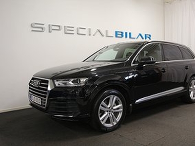 Audi Q7 3.0 TDI V6 Q S-Line Värmare Drag Bose 272hk Moms