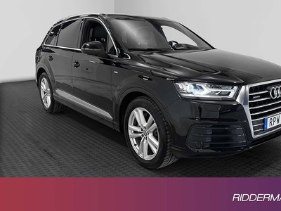 Audi Q73.0 TDI V6 Q S-Line 7 sits Cockpit BLACK WEEKEND 2016, SUV