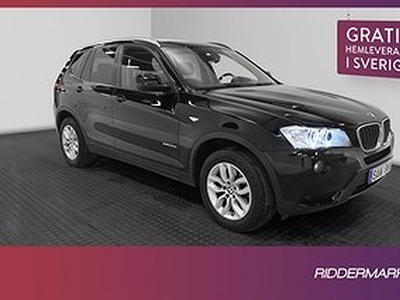 BMW X3 xDrive20d 184hk Panorama Navi HiFi Drag