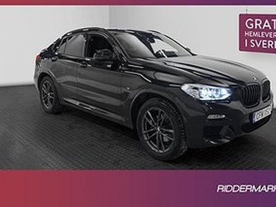 BMW X4 xDrive20i 184hk M Sport B-värme Pano B-kamera Display