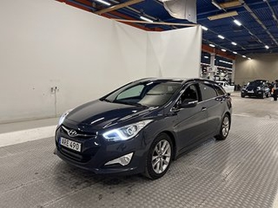 Hyundai i40 cw 1.7 CRDi 136hk Kamera Skinn Drag Välservad