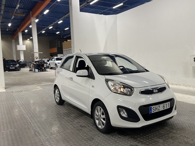 Kia Picanto1.0 MPI GLS Värmare Lågskatt 0.36L Mil 2013, Halvkombi