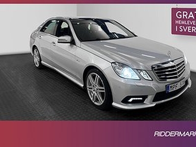 Mercedes-Benz E 250 BlueEFFICIENCY 204hk AMG Pano Sensorer