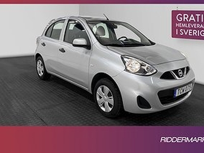 Nissan Micra 1.2 80hk Lågmil Välservad Låg Skatt