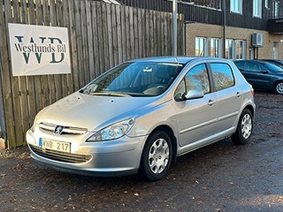 Peugeot 307 5-dörrar 1.6 XR | Nyservad | Nybesktigad