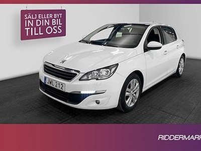 Peugeot 308 1.6 BlueHDi 120hk Active Pano Navi Drag Välserv