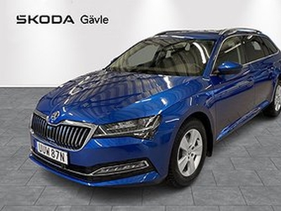 Skoda Superb Kombi 2.0 TDi Aut 4X4 Style I Värmare I Drag I 200HK