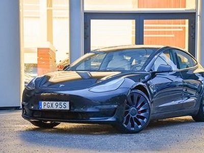 Tesla Model 3 Performance 513hk MOMS 5,95% Kampanjränta