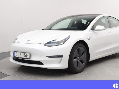 Tesla Model 3Long Range AWD Autopilot Pano Drag V-Hjul 2020, Halvkombi