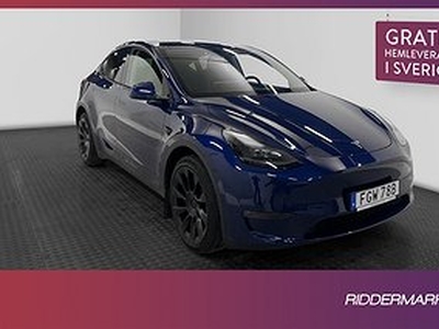 Tesla Model Y Long Range AWD 345hk Pano Sv.Såld AP Drag MOMS