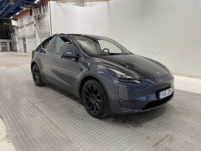 Tesla Model Y Long Range AWD 345hk Sv.Såld Drag Pano AP MOMS