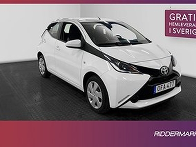 Toyota Aygo 1.0 69hk 0.38l/mil Låg Skatt Lågmil Nyservad