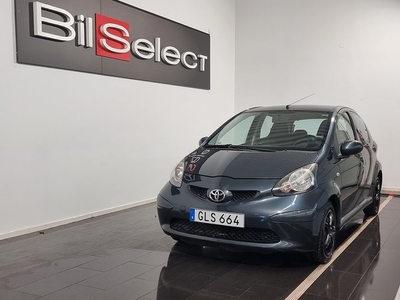 Toyota Aygo5-dörrar 1.0 VVT-i Euro 4 2008, Halvkombi