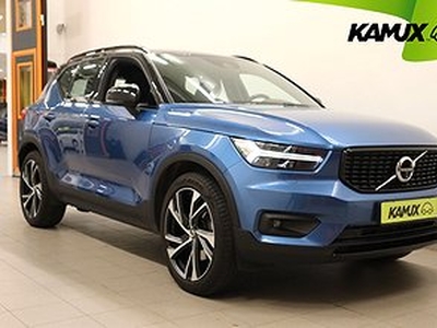 Volvo XC40 D4 AWD R-design Intro Edition H/K Drag 360° Pano 190hk