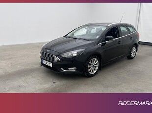 Ford Focus Kombi EcoBoost 100hk Titanium Kamera Farthållare