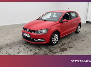 Volkswagen Polo 1.2 TSI 90hk Två-Brukare Bluetooth 0,47L/Mil