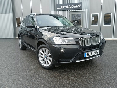 BMW X3 xDrive30d 258 HK Svensksåld Nav Läder Kamera Nybes