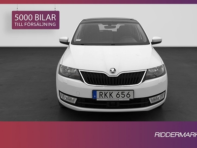 Skoda Rapid Spaceback 110hk Style Pano Sensorer Välservad