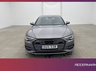 Audi A6 Sedan 45 TFSI Q S-Line Matrix Värmare 360° Navi Drag