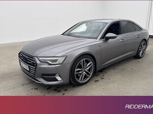 Audi A6Sedan 45 TFSI Q S-Line Matrix Värmare 360° Navi Drag 2020, Sedan