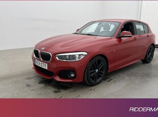 BMW 118i M Sport Sensorer Skinn Keyless Farthållare 2019, Halvkombi