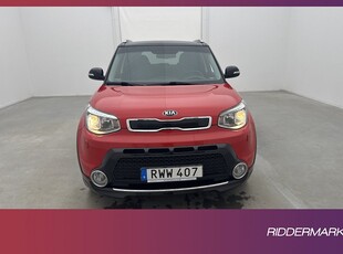 Kia Soul 1.6 CRDi 136hk Kamera Dragkrok Rattvärme 0,52L/mil