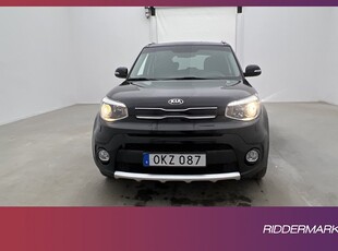 Kia Soul 1.6 CRDi 136hk M&K-Värmare Kamera Rattvärme Navi