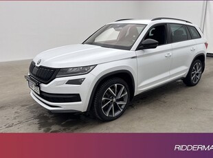 Skoda Kodiaq4x4 Sportline 7 Sits Värm Kamera Canton Drag 2019, SUV