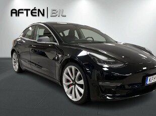 Tesla Model 3 Long Range AWD Performance 510 hk, Pano,Läder.