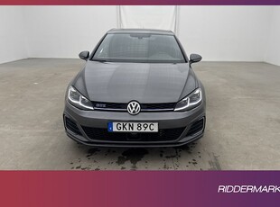 Volkswagen Golf GTE Cockpit Fjärr-Värm Sensorer CarPlay