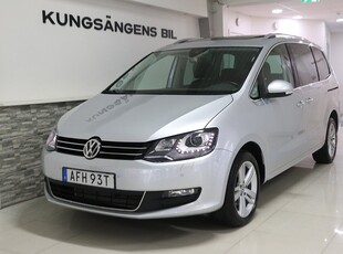 Volkswagen Sharan 1.4 TSI Panorama Kamera Värmare Drag 7sits