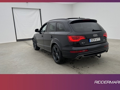 Audi Q7 Quattro 3.0 TDI V6 S-Line 7-Sits Pano Bose B-Kamera