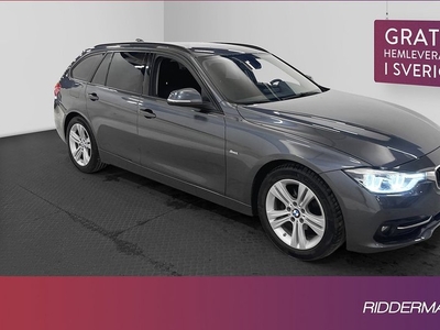 BMW 318d Touring Sport line HiFi Rattvärme Dragkrok 2017, Kombi