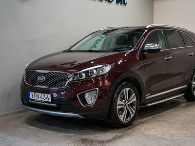 Kia Sorento AWD 200hk Business+ 7 sits Pano Drag Skinn Infinty