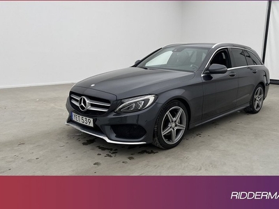 Mercedes C220Benz C 220 T d AMG Sport Skinn Drag Välservad 2016, Kombi