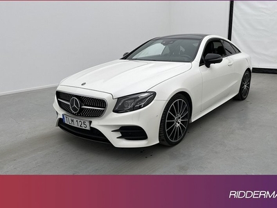 Mercedes E220Benz E 220 d Coupé AMG DESIGNO BURMESTER WIDE PANO 2018, Sportkupé