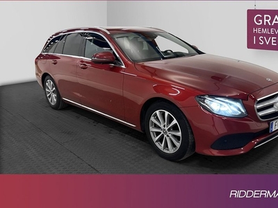 Mercedes E220Benz E 220 T d 4M Burm HUD Wide Värm 360 Drag 2018, Kombi